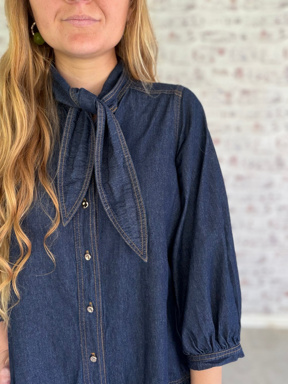 Blue Jean Belle Mini Dress