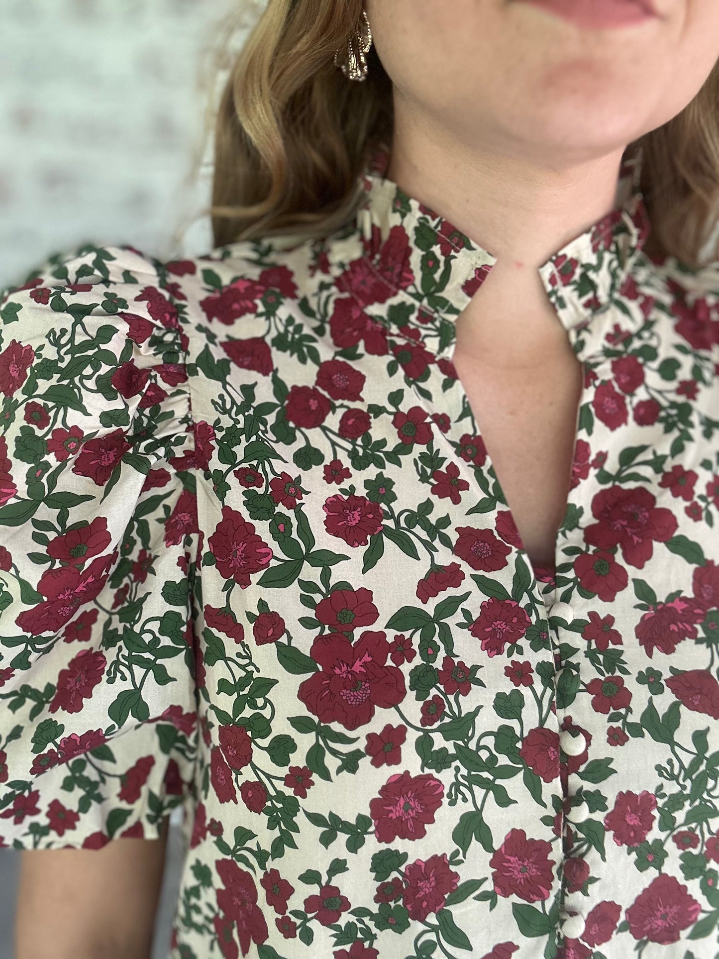 Orchard Hour Floral Dress