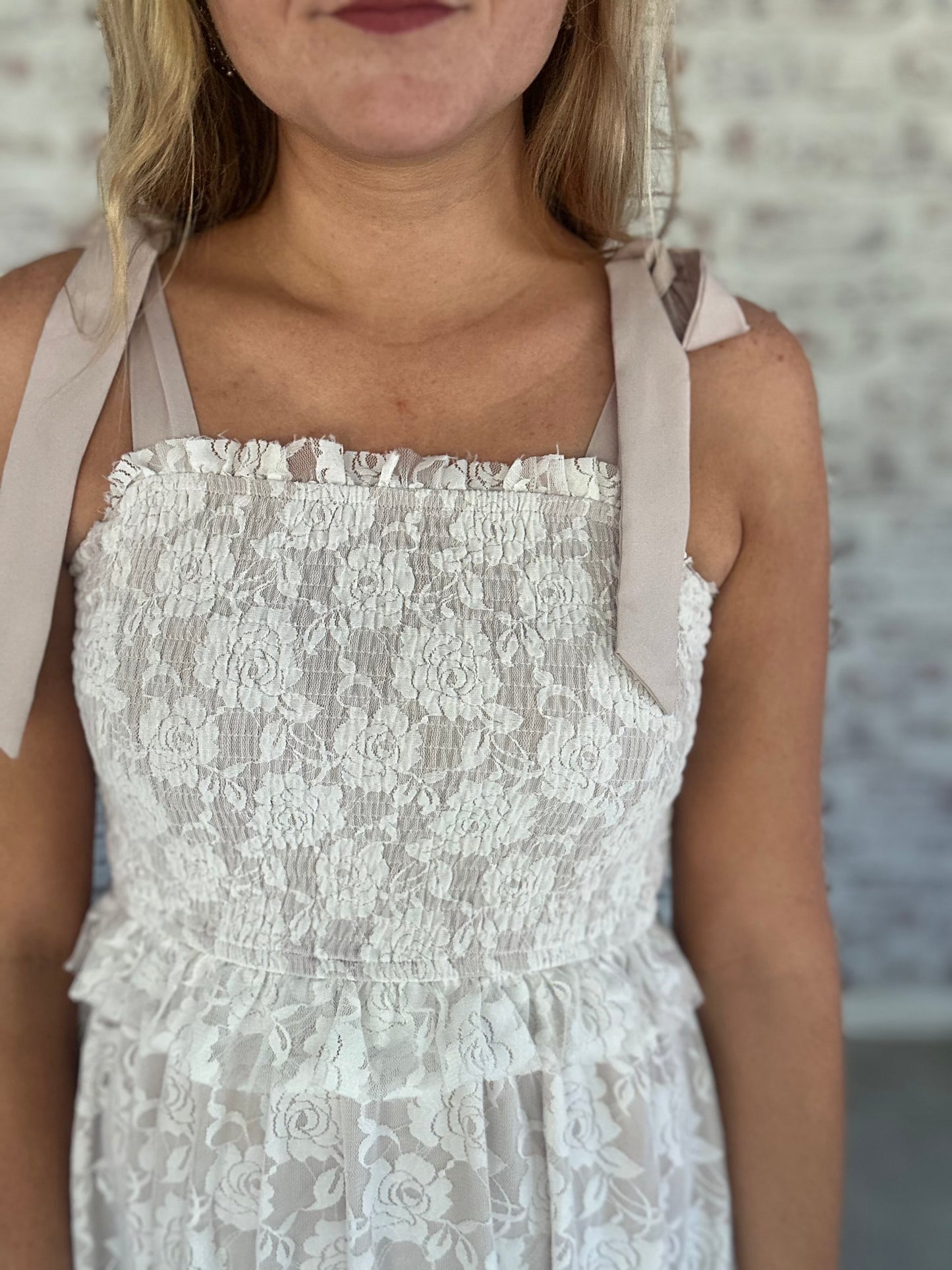 Timeless Romance Lace Maxi Dress
