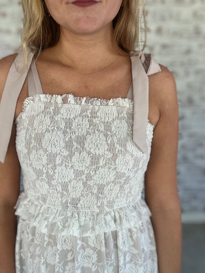 Timeless Romance Lace Maxi Dress