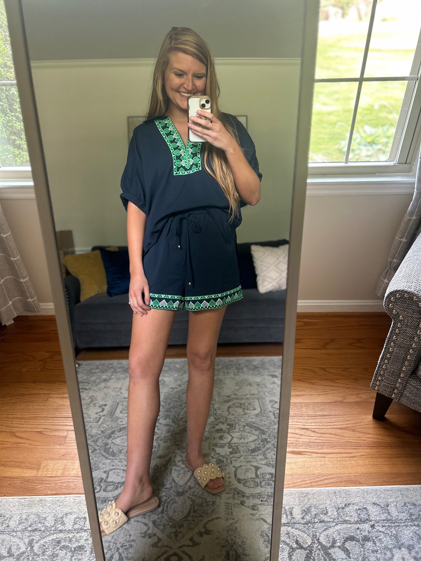 Catch Me Coastal Set Shorts