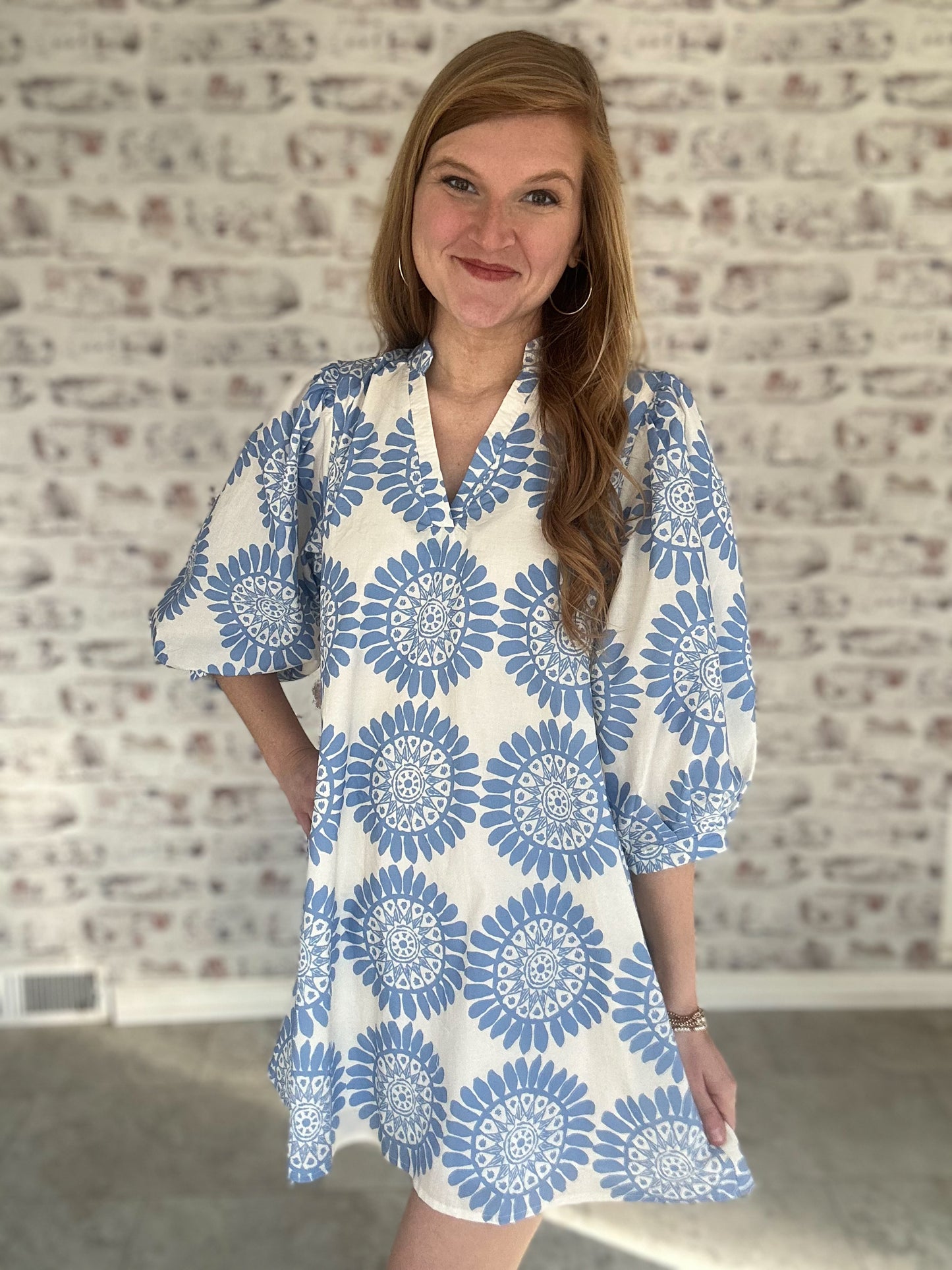 Calm & Collected Mini Shift Dress