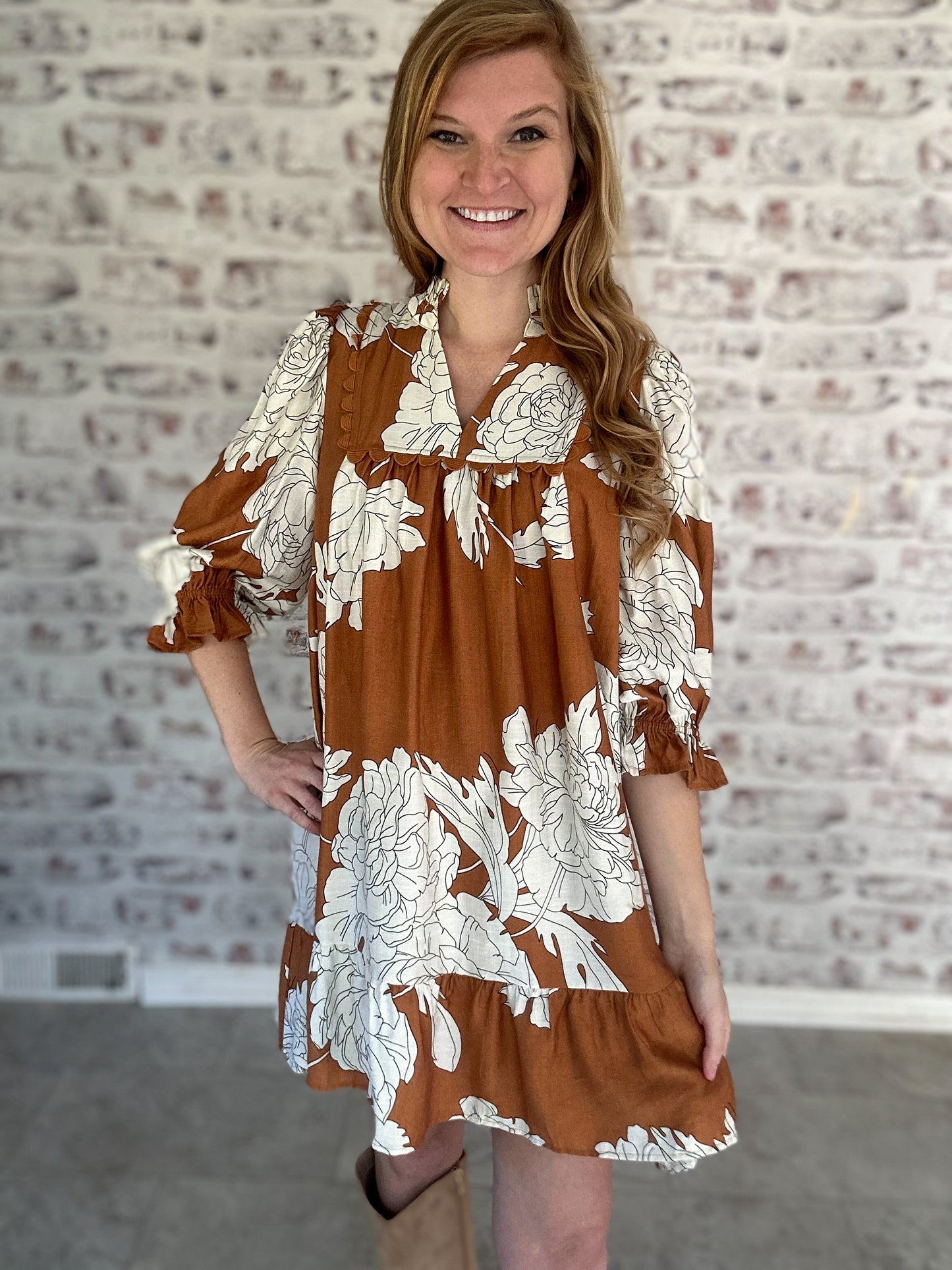 Richmond Rose Mini Dress