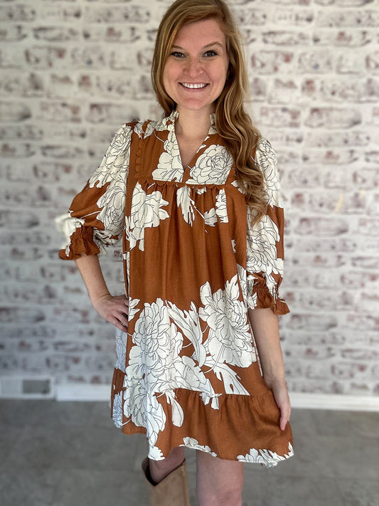 Richmond Rose Mini Dress