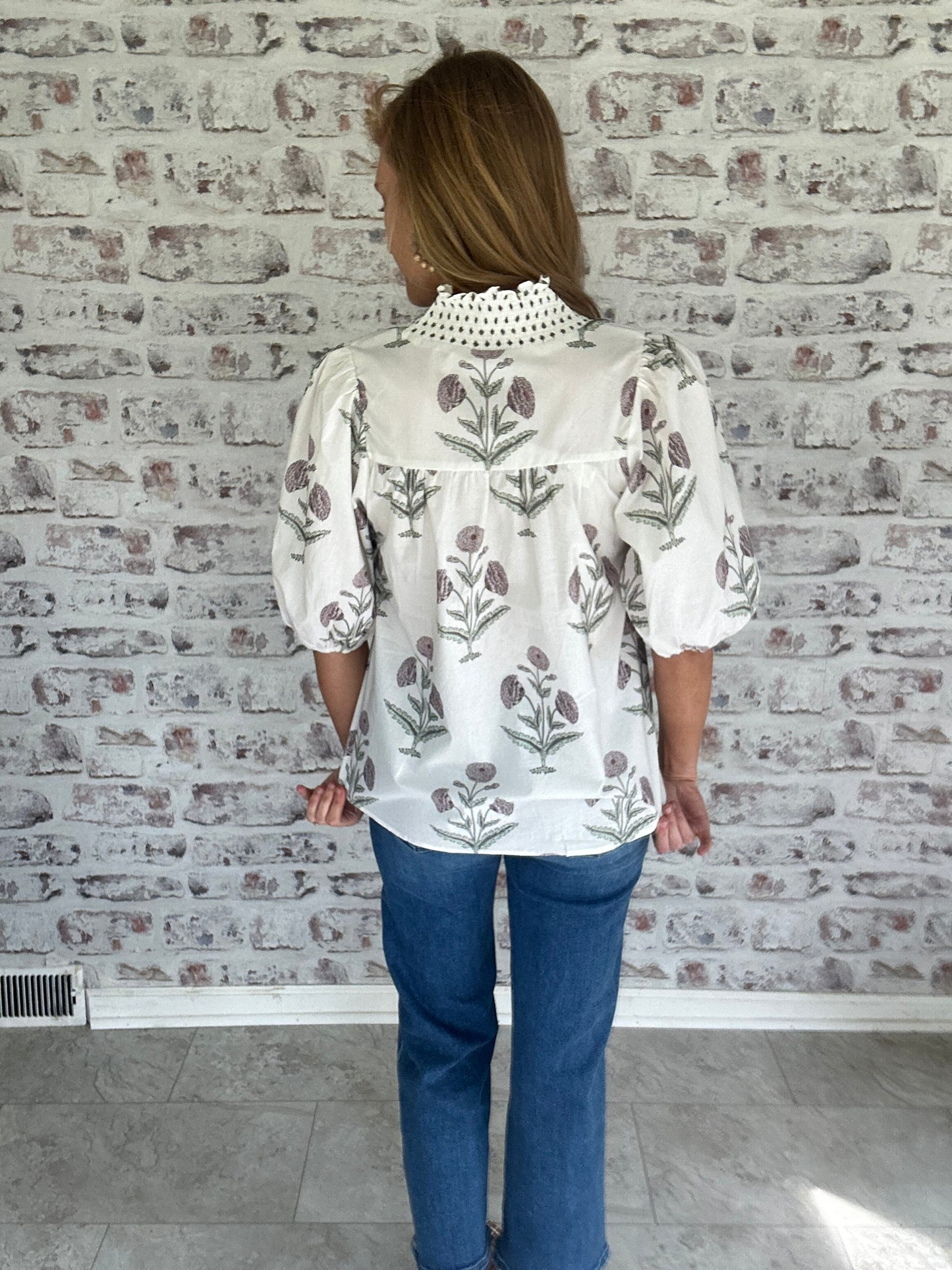 Fresh Picked Floral Blouse