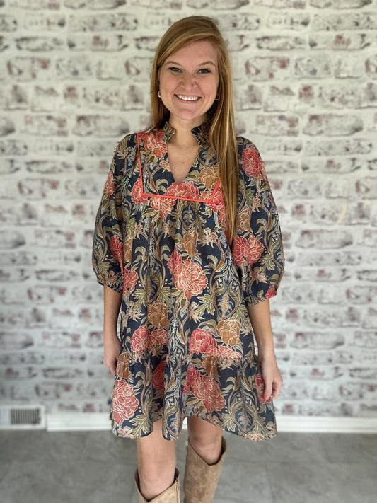 Bellamy Floral Mini Dress