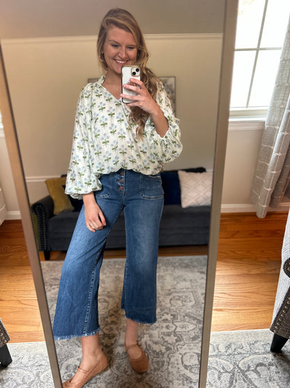 Coralie Spring Floral Blouse