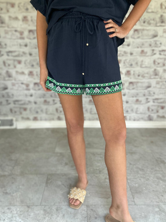 Catch Me Coastal Set Shorts