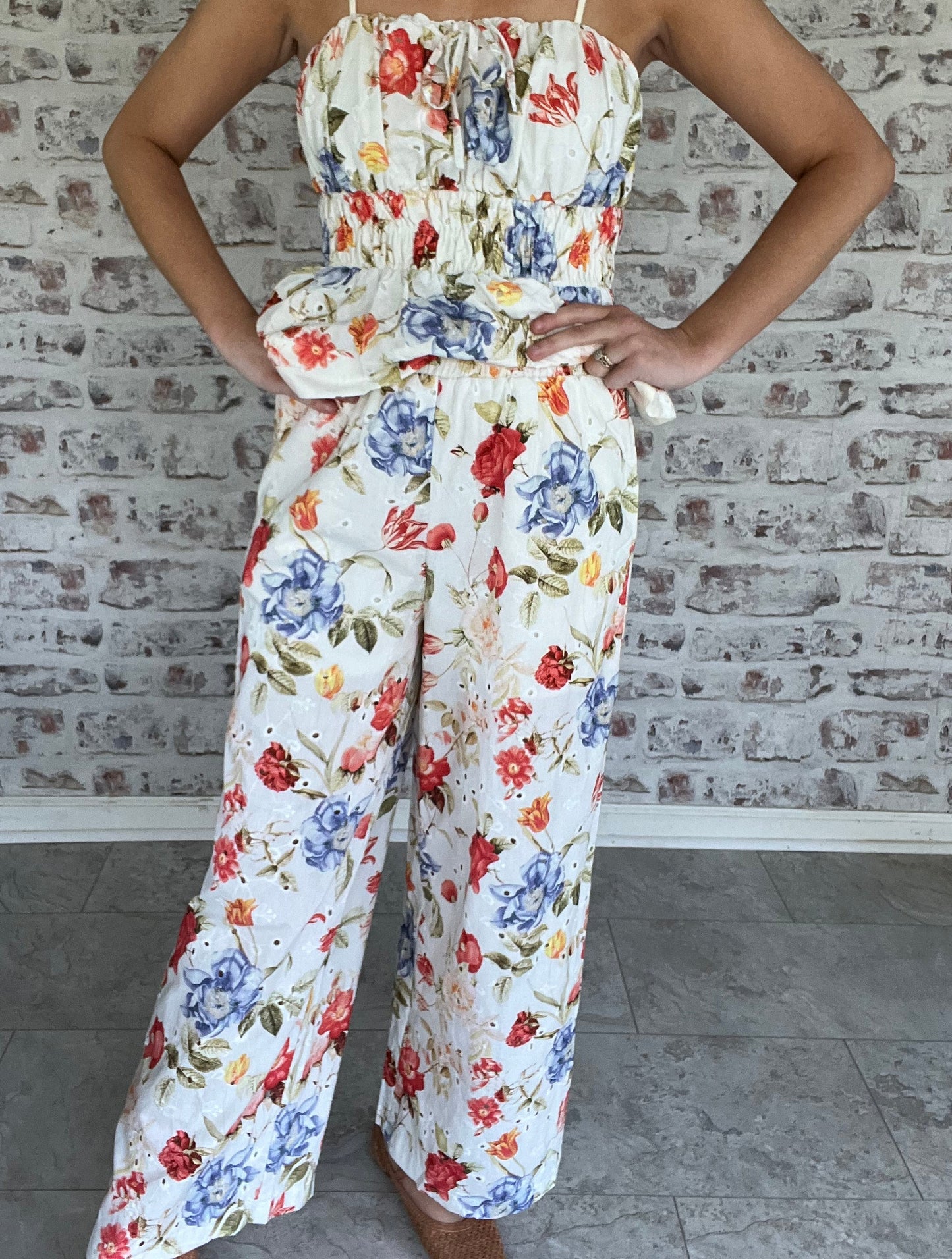 Afternoon Muse Eyelet Pants