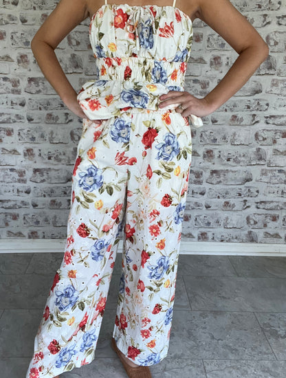 Afternoon Muse Eyelet Pants