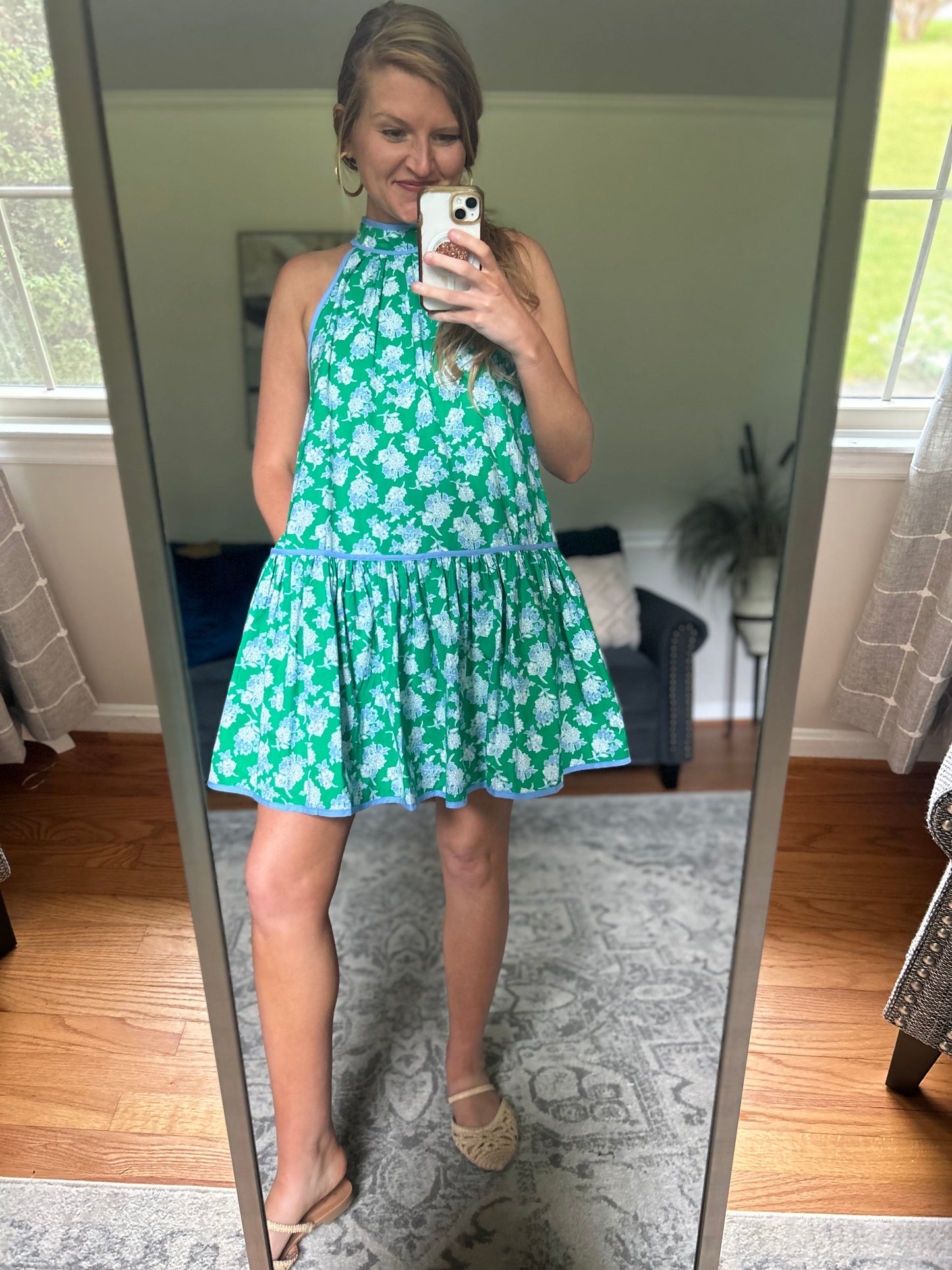 Summer in the City Halter Dress
