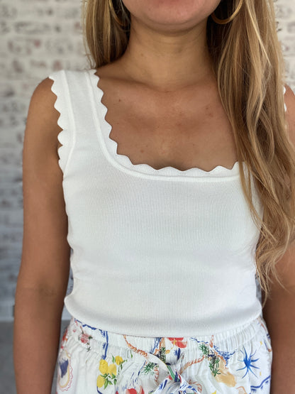 Finishing Touch Scalloped Tank