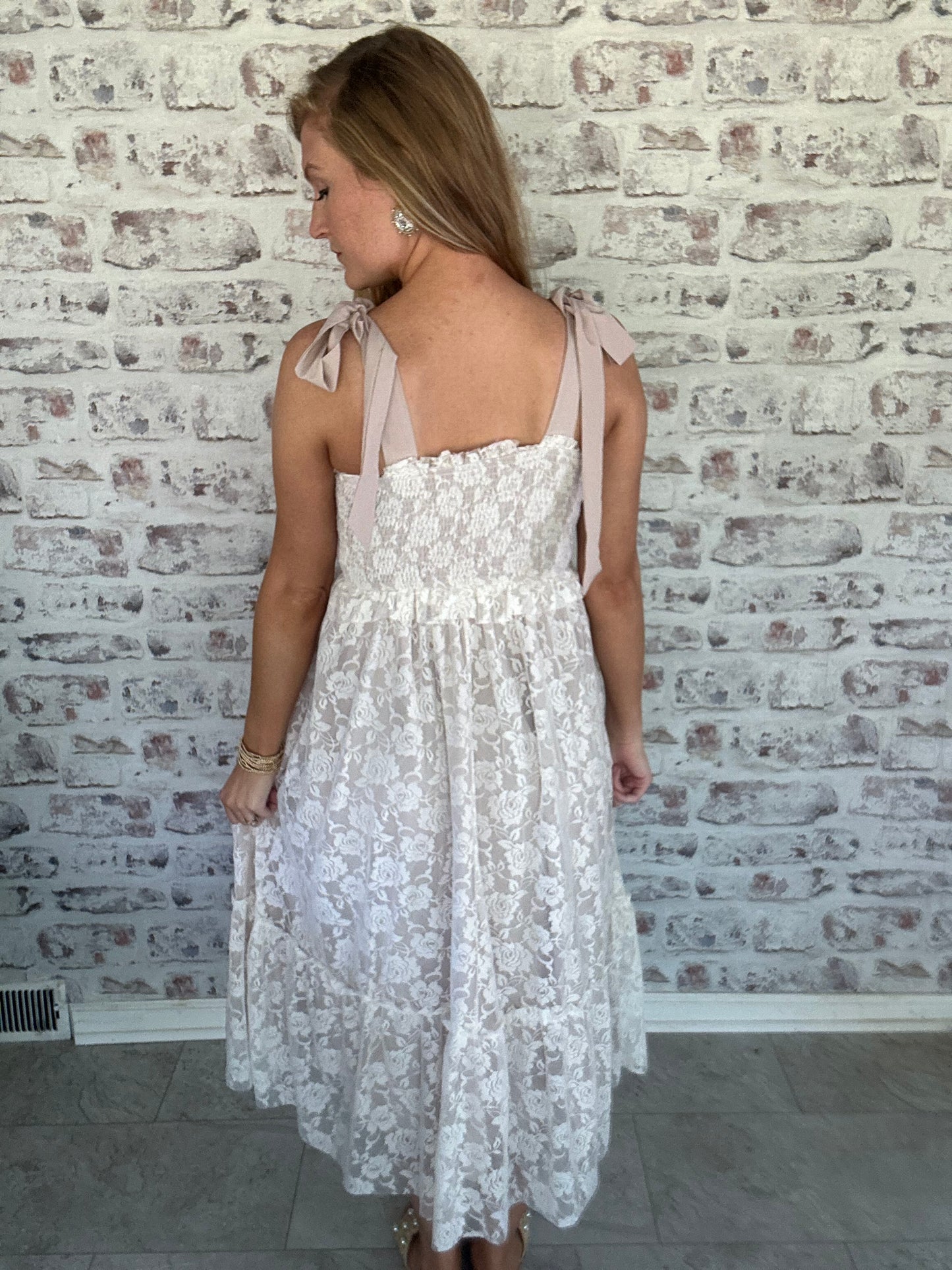 Timeless Romance Lace Maxi Dress