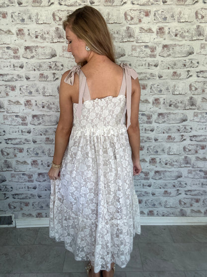 Timeless Romance Lace Maxi Dress
