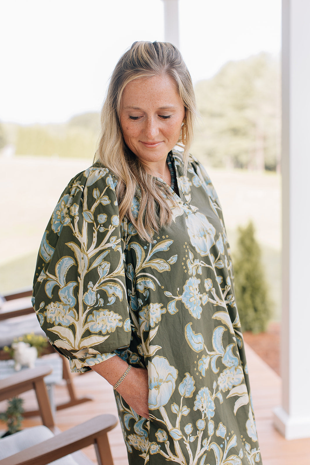 Botanical Invitation Mini Dress