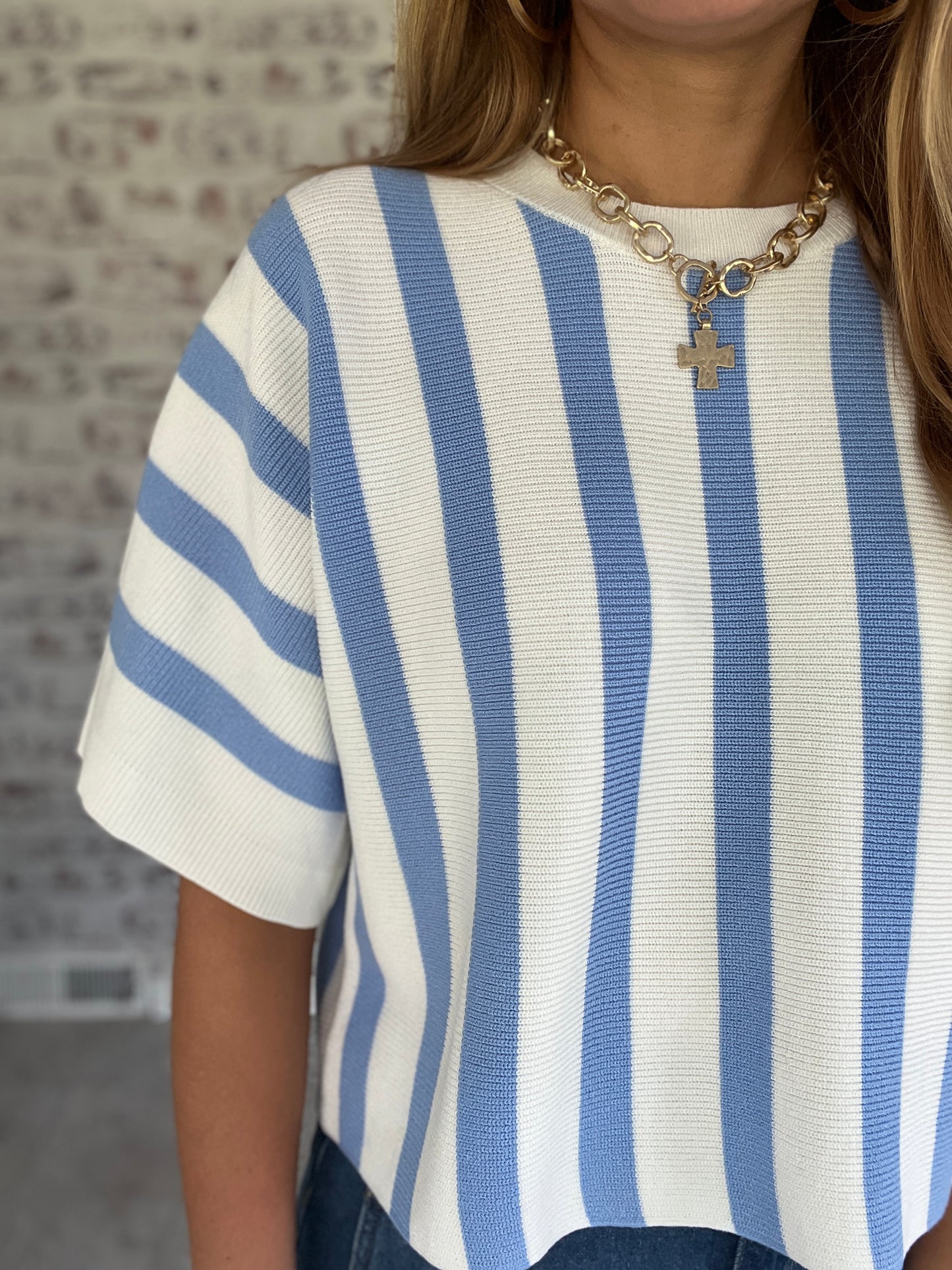 Summer Road Trip Striped Top