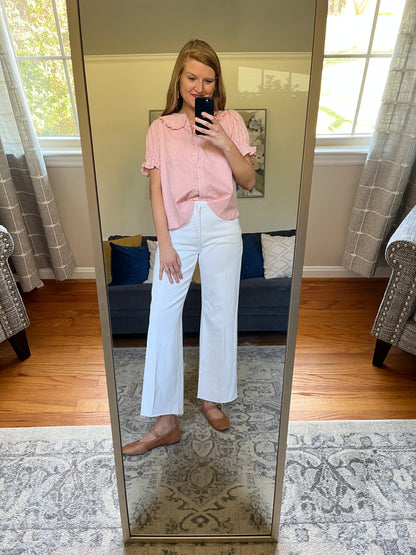 Lottie Collared Button Down Top