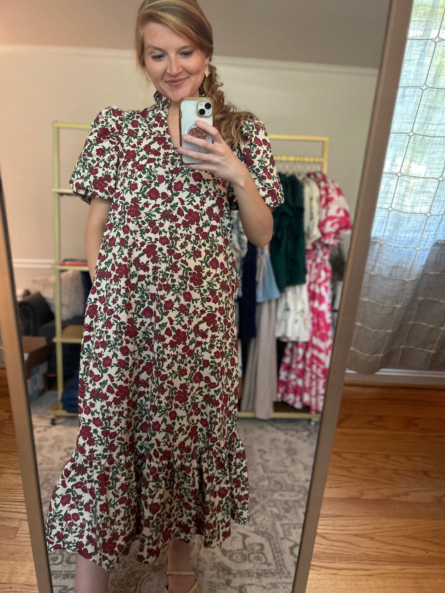 Orchard Hour Floral Dress