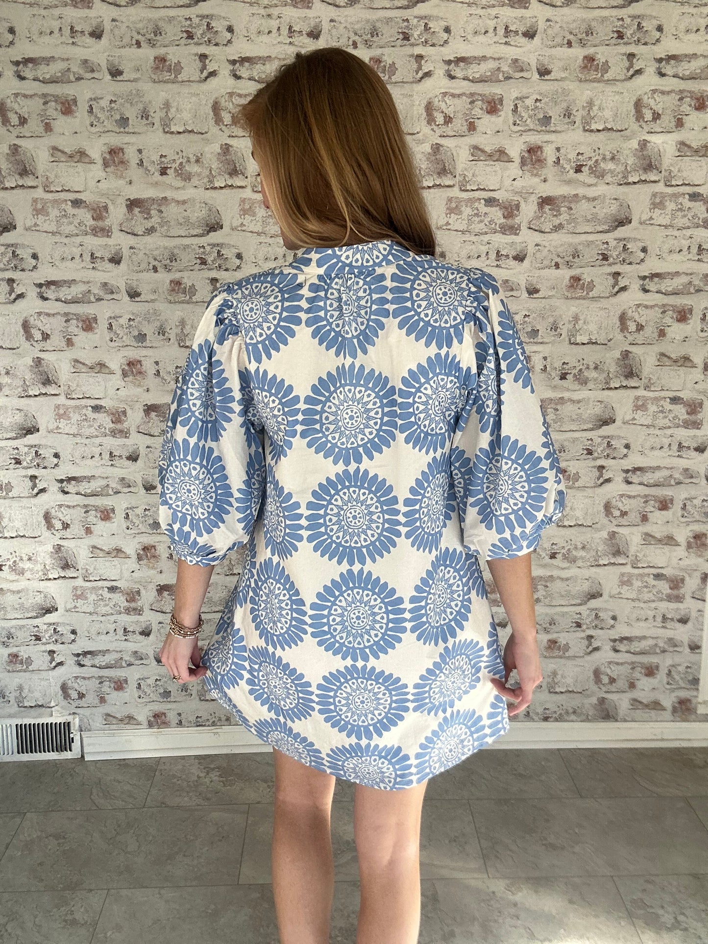 Calm & Collected Mini Shift Dress