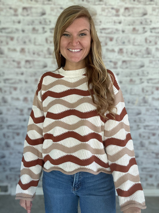 Harvest Wave Sweater