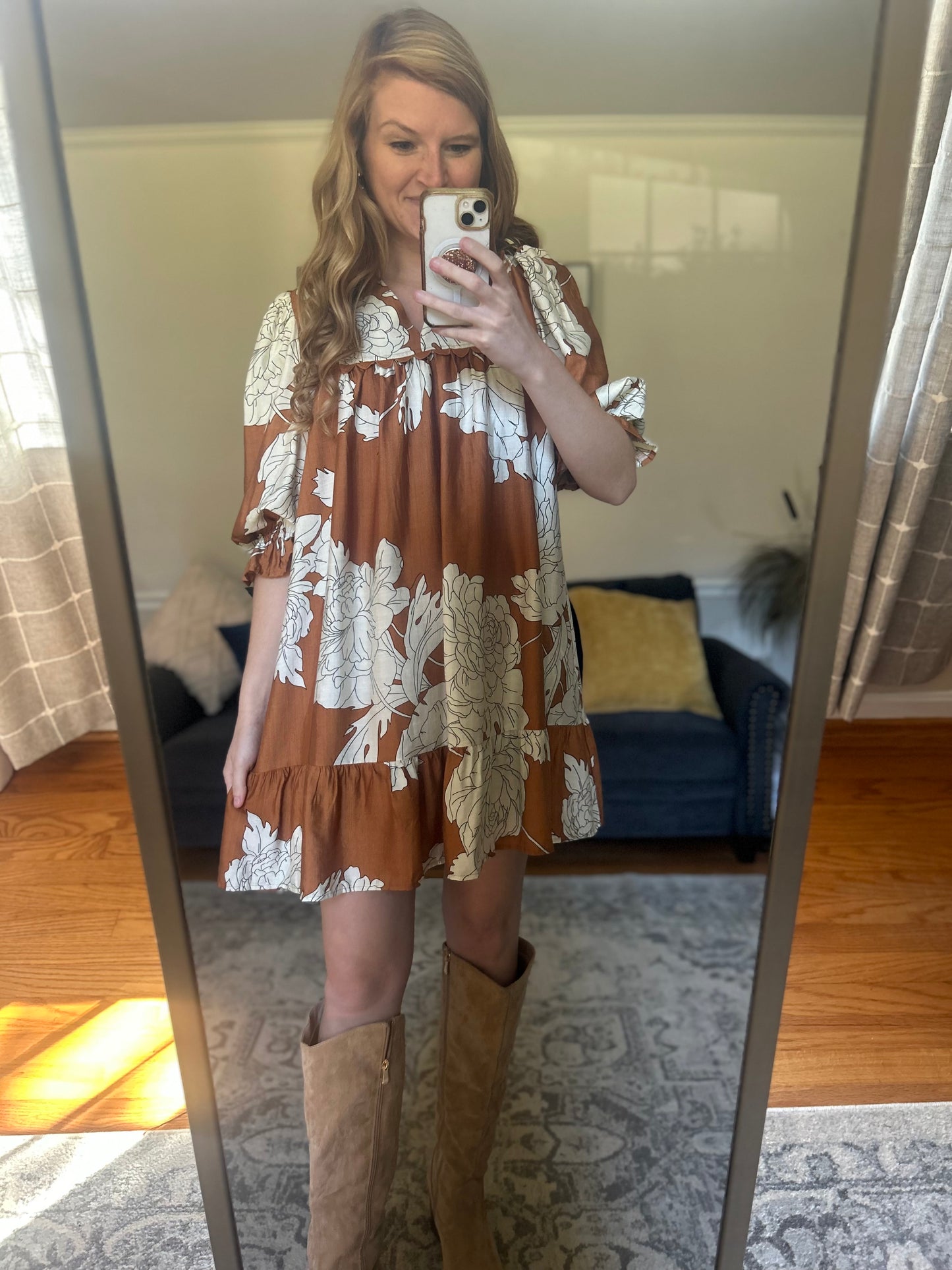 Richmond Rose Mini Dress