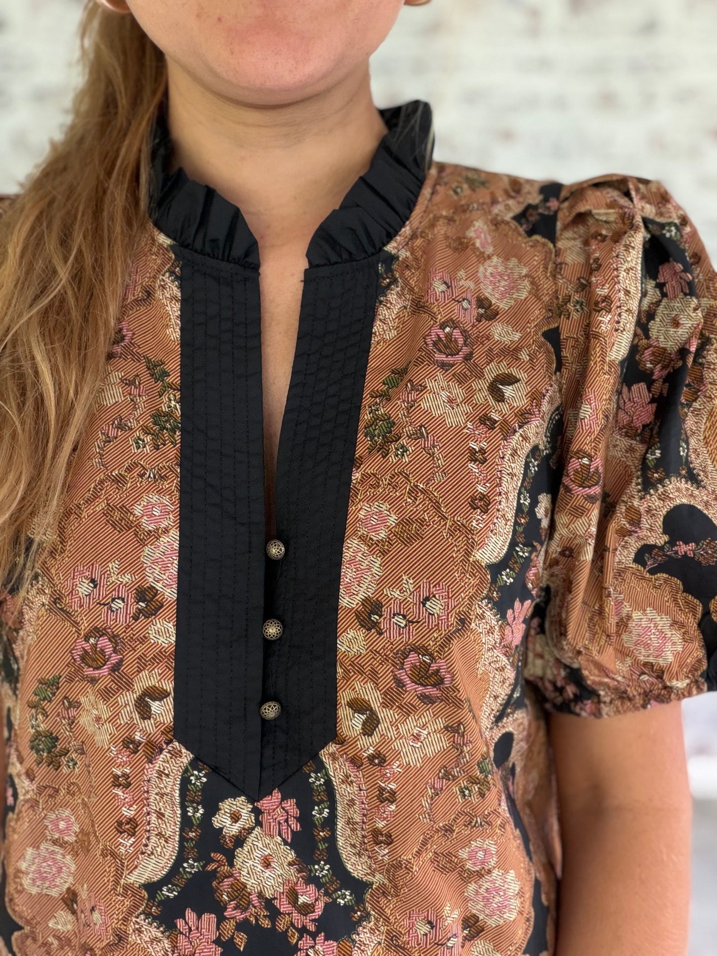 Tapestry Hall Mini Dress