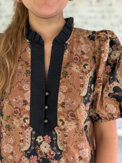 Tapestry Hall Mini Dress