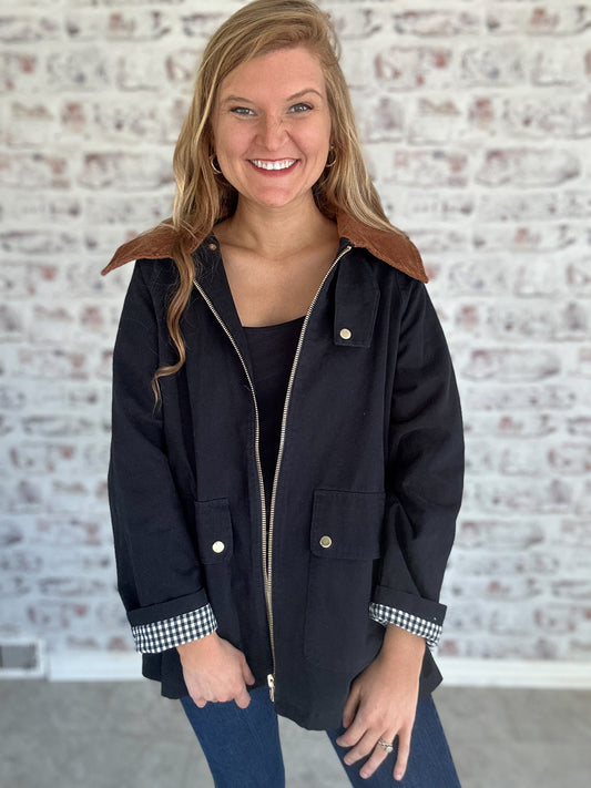 Fieldstone Classic Barn Jacket in Navy