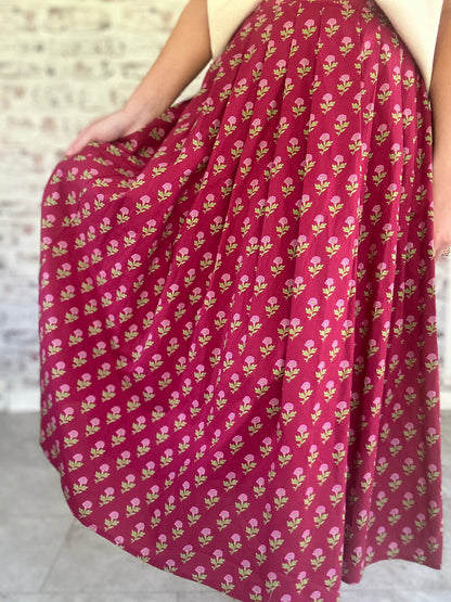 Afternoon Reverie Floral Skirt