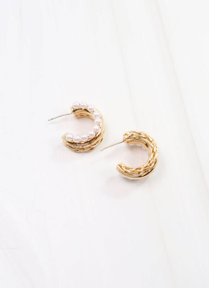 Stevie Triple Hoop Earring