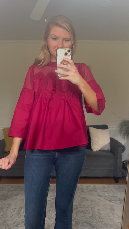 Astoria Lace Blouse