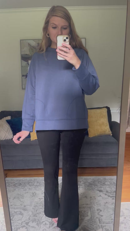 Ultra Classic Pullover in Blue Indigo